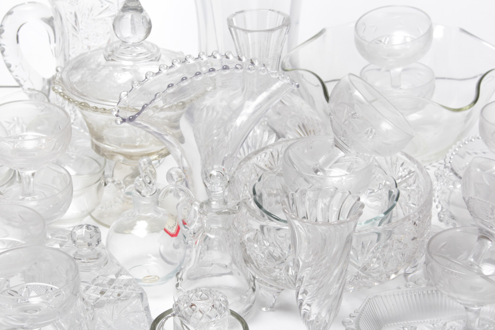 Vintage Glassware Assortment
