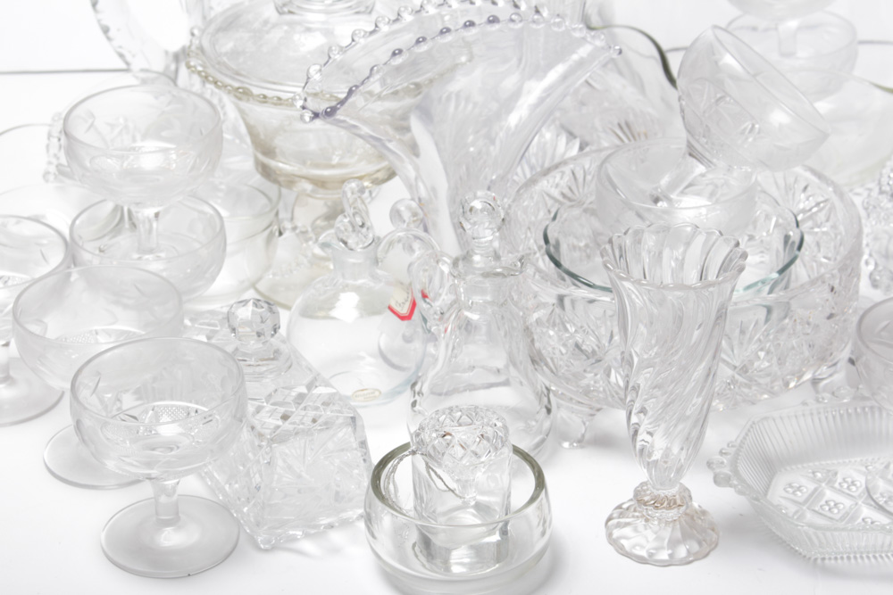 Vintage Glassware Assortment