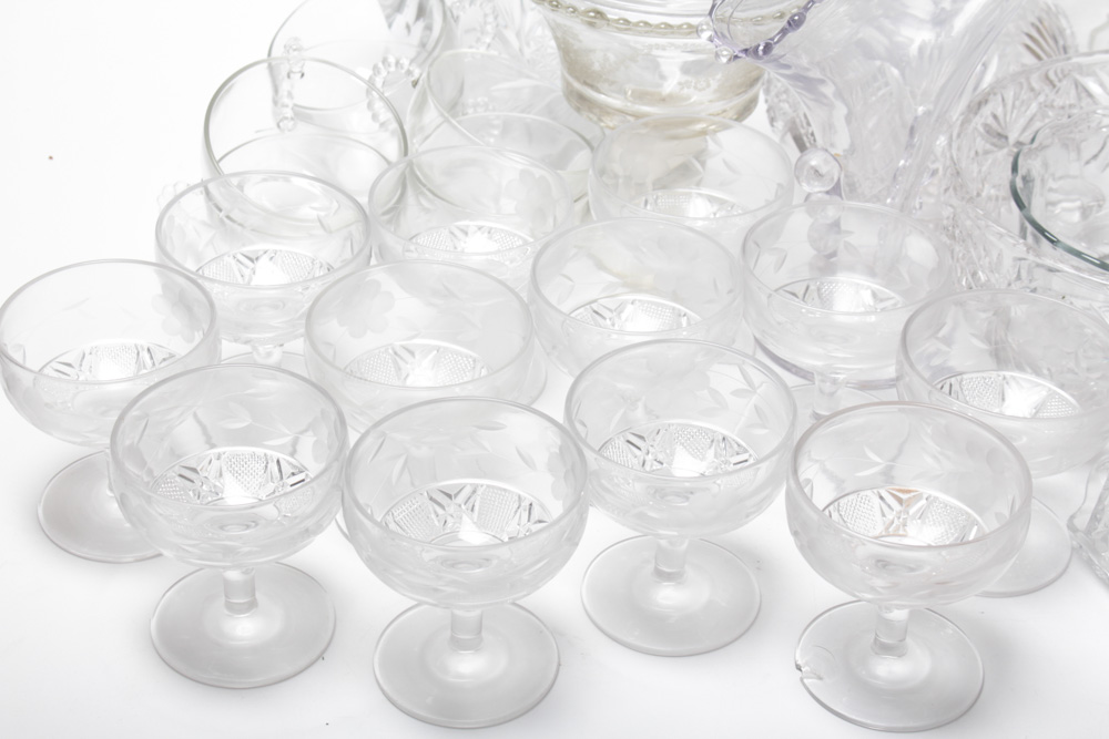 Vintage Glassware Assortment