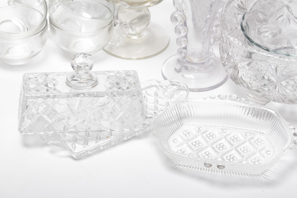 Vintage Glassware Assortment