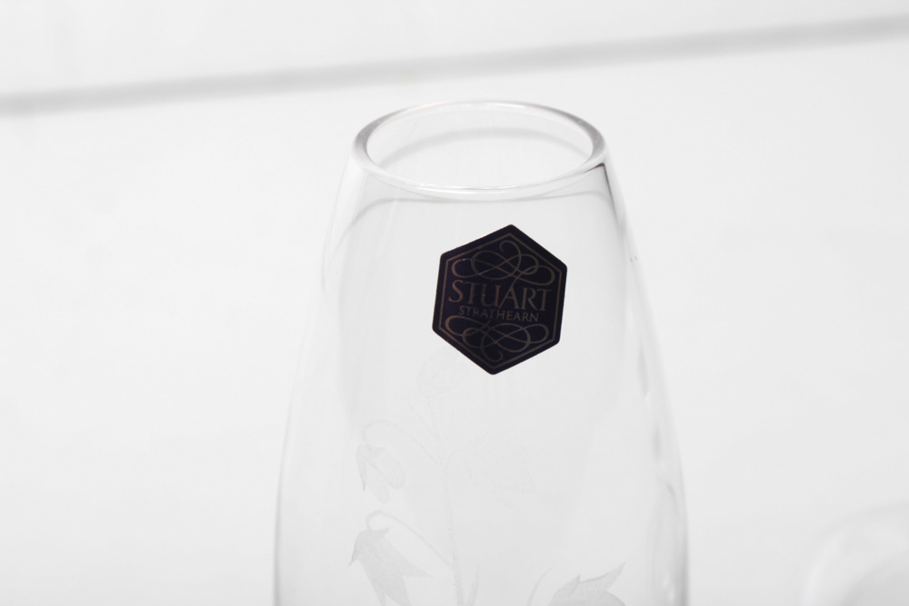 Assortment of Crystal Giftware Including Orrefors and Waterford