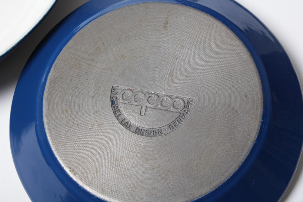 Vintage Copco Enameled Cast Iron Cookware