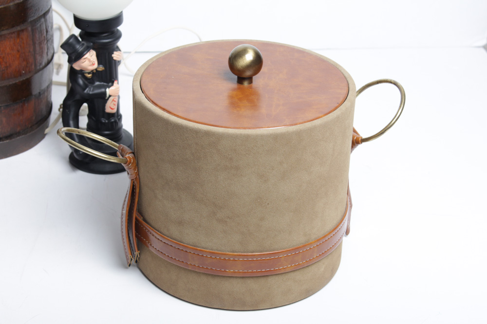 Vintage Barware and Decor Assortment