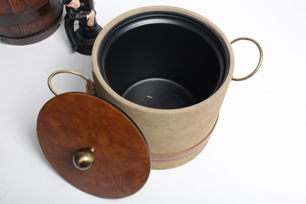 Vintage Barware and Decor Assortment