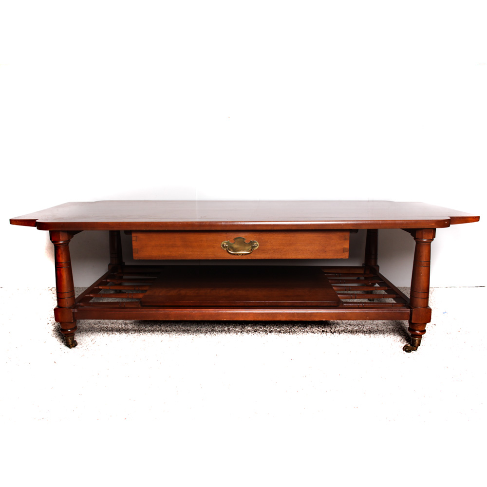 Vintage Willett Cherry Coffee Table