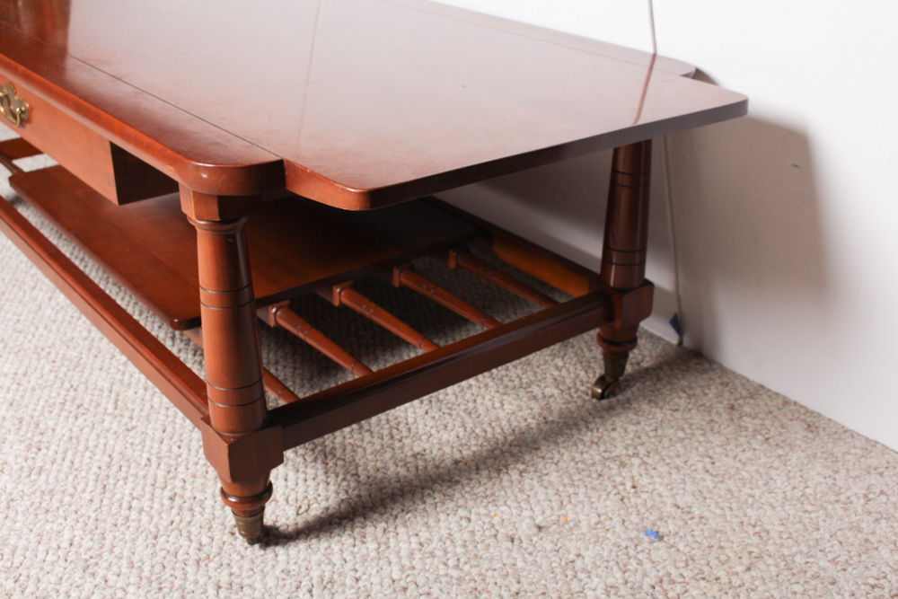 Vintage Willett Cherry Coffee Table
