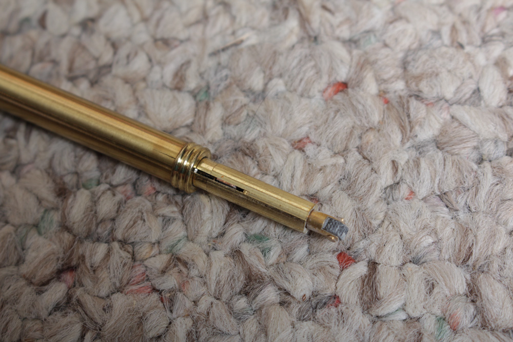 Brass Floor Lamp and Decor