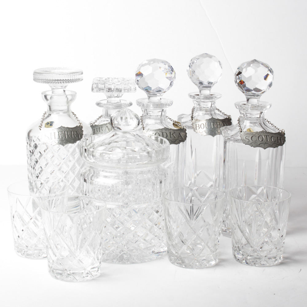 Crystal Barware Assortment