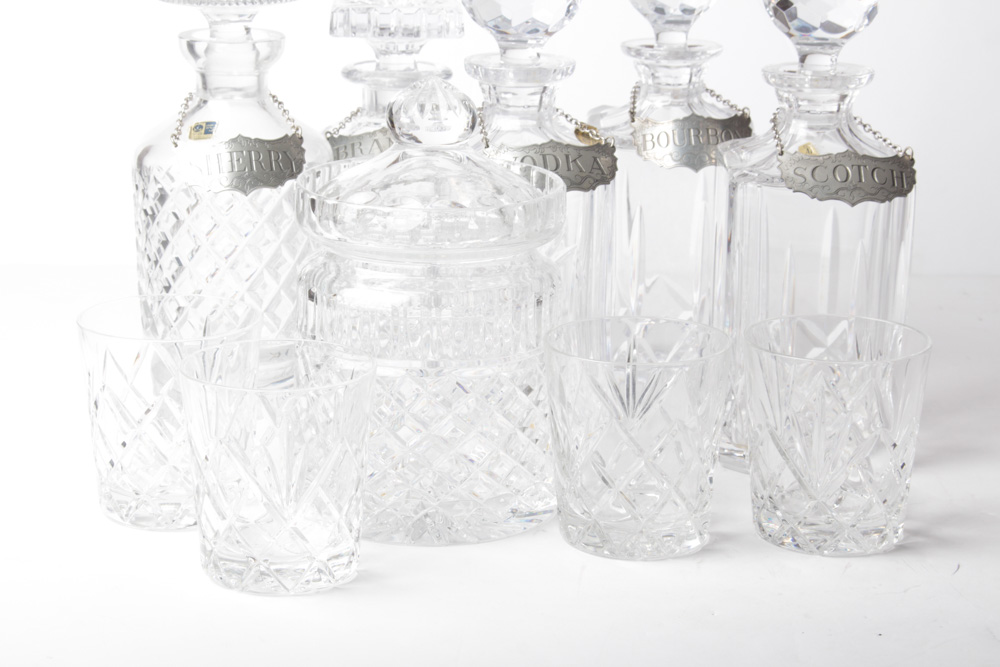 Crystal Barware Assortment