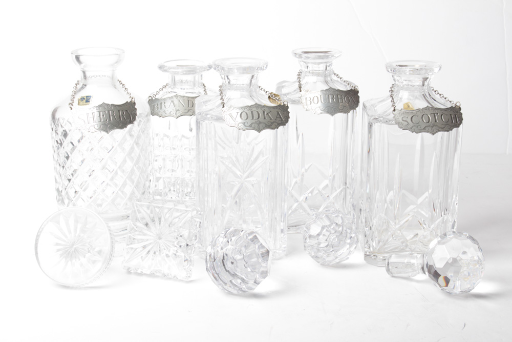 Crystal Barware Assortment