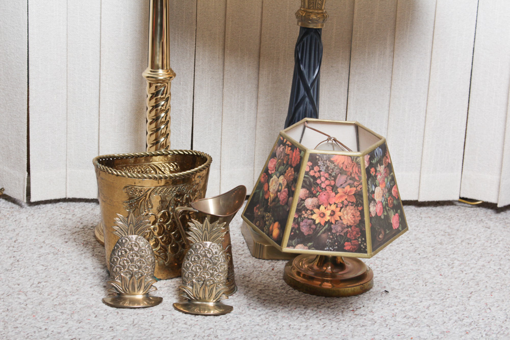 Brass Lamp and Decor Collection