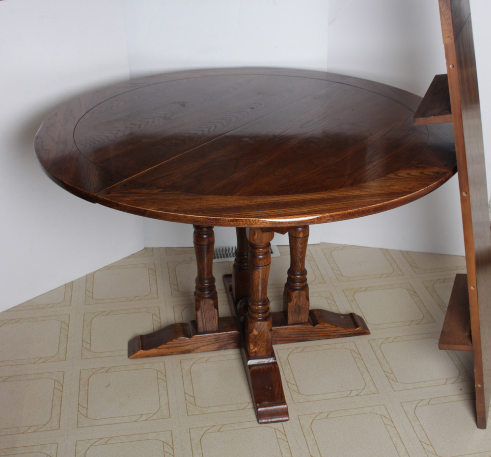 Vintage Walnut Kitchen Table