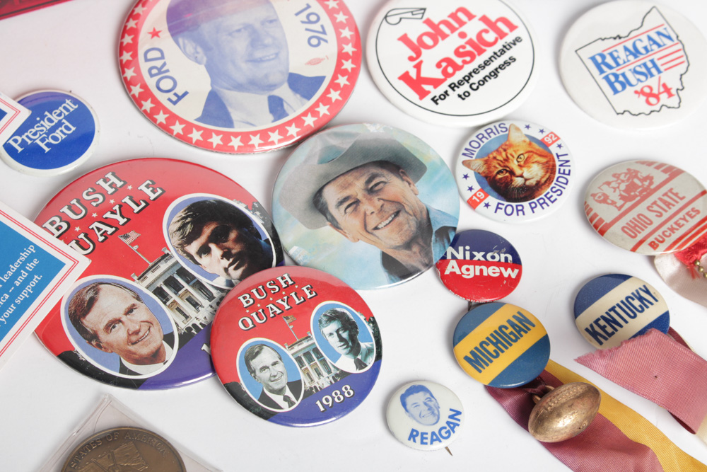 Political Button Selection
