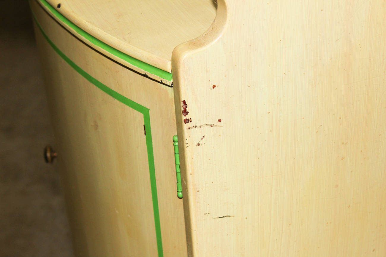 Repurposed Antique Wash Stand by George Henshaw