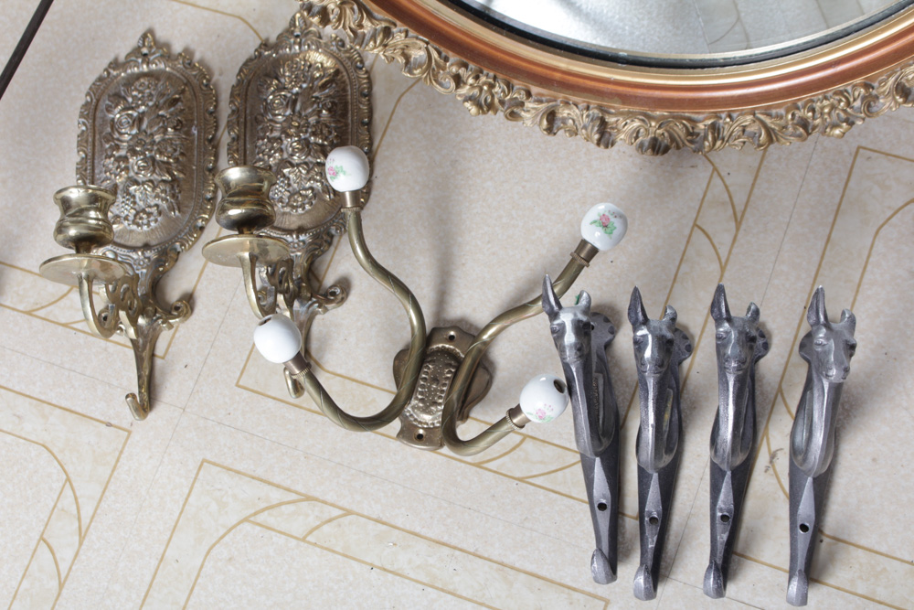 Decor in Silver and Gold Tones