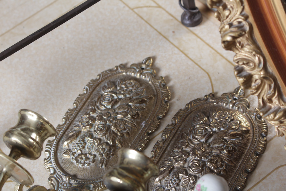 Decor in Silver and Gold Tones