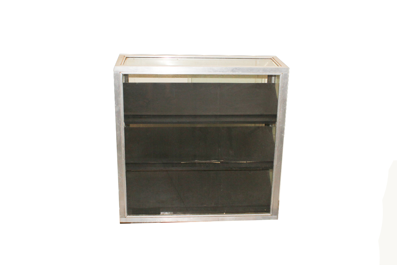 Glass and Metal Retail Display Cabinet
