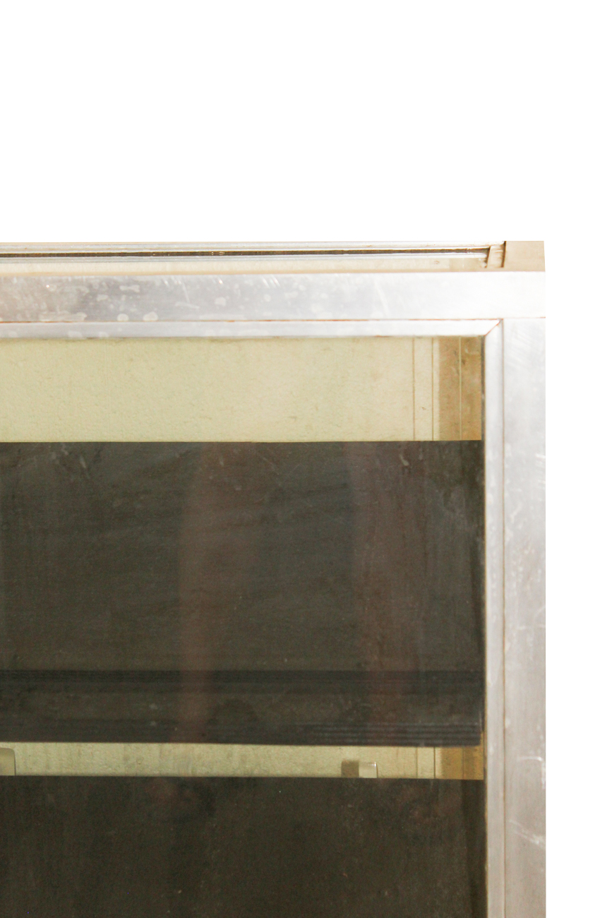 Glass and Metal Retail Display Cabinet