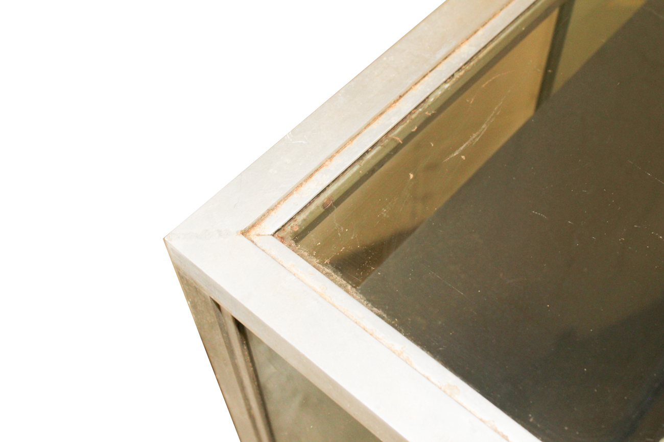 Glass and Metal Retail Display Cabinet