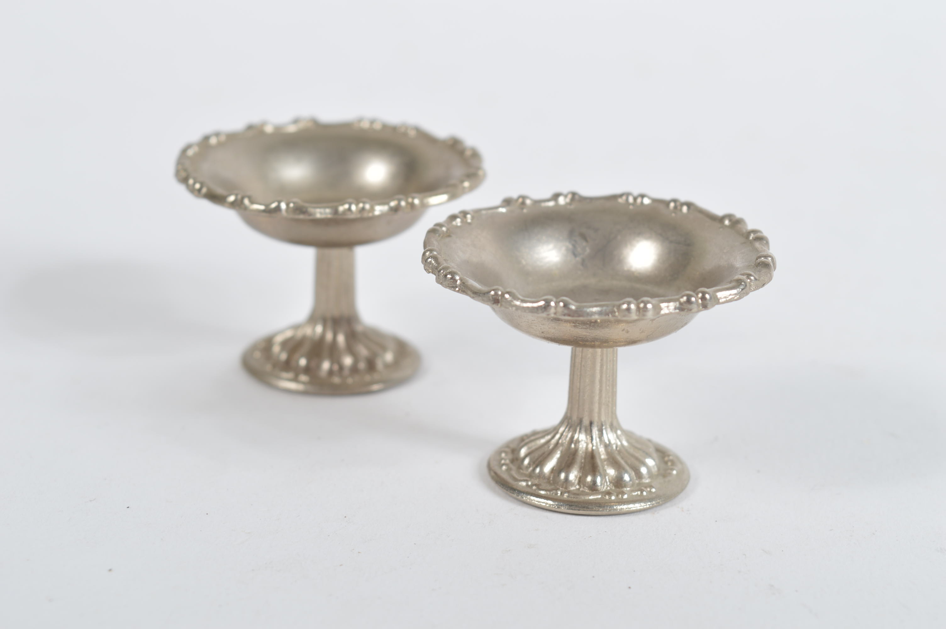 Assortment of Imperial Pewter Doll Tableware