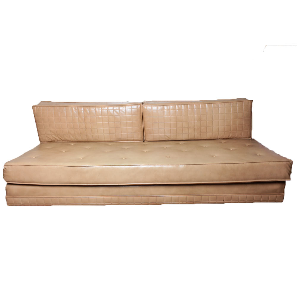 Vintage Vinyl Futon by Burton Dixie