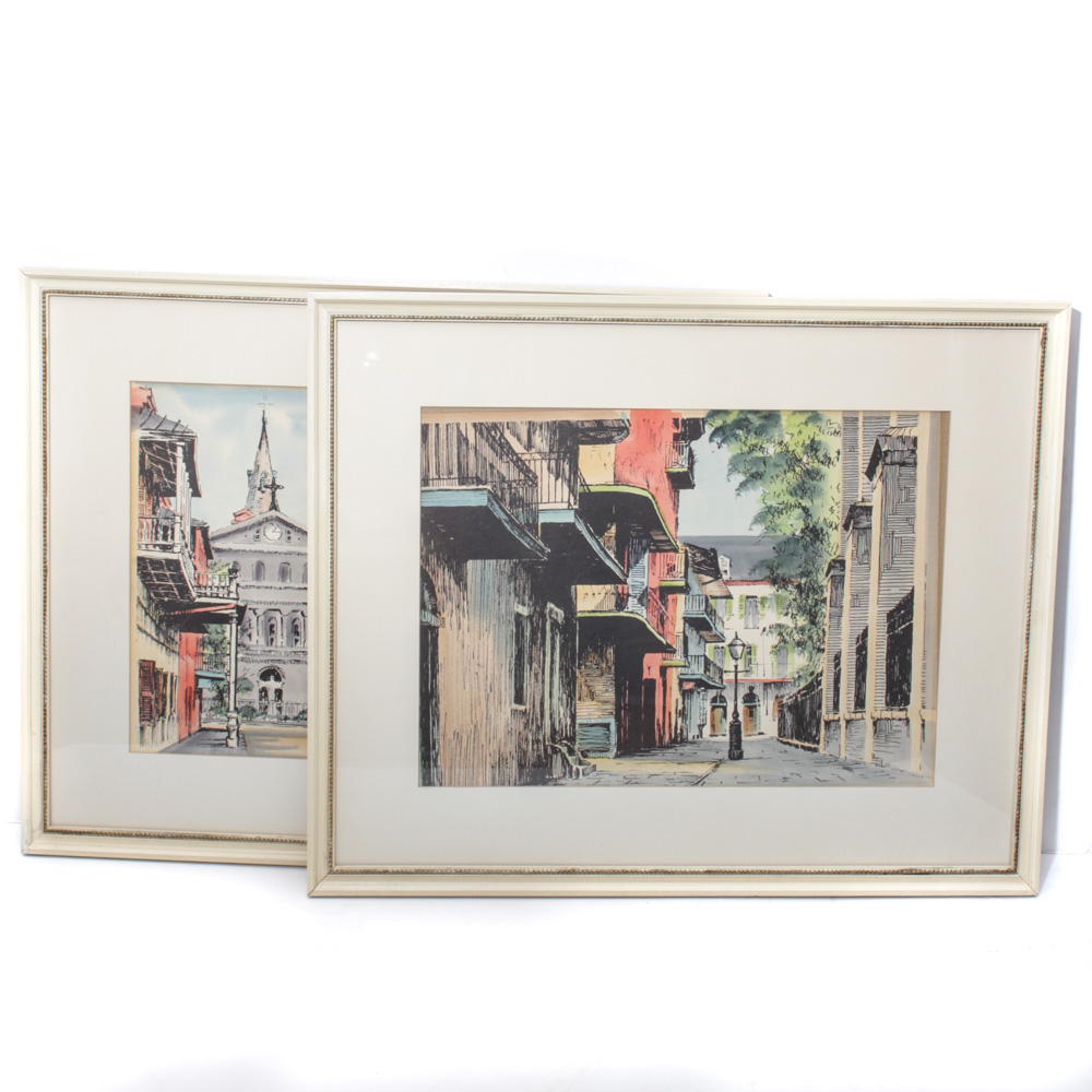 Mid Century Prints Featuring New Orleans
