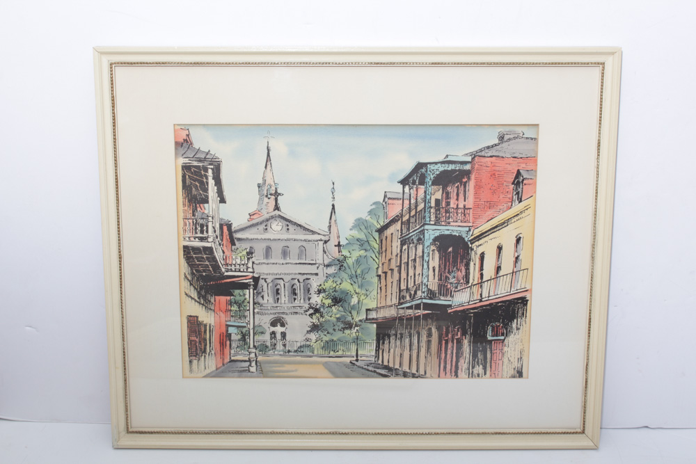 Mid Century Prints Featuring New Orleans