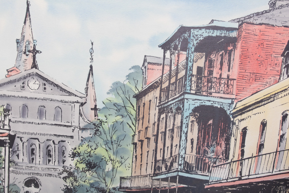 Mid Century Prints Featuring New Orleans