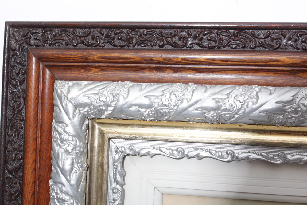 Vintage Chromolithograph Landscape