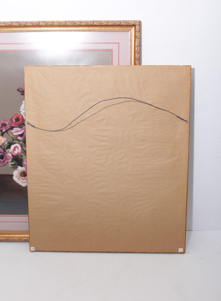 Framed Floral Artwork Collection