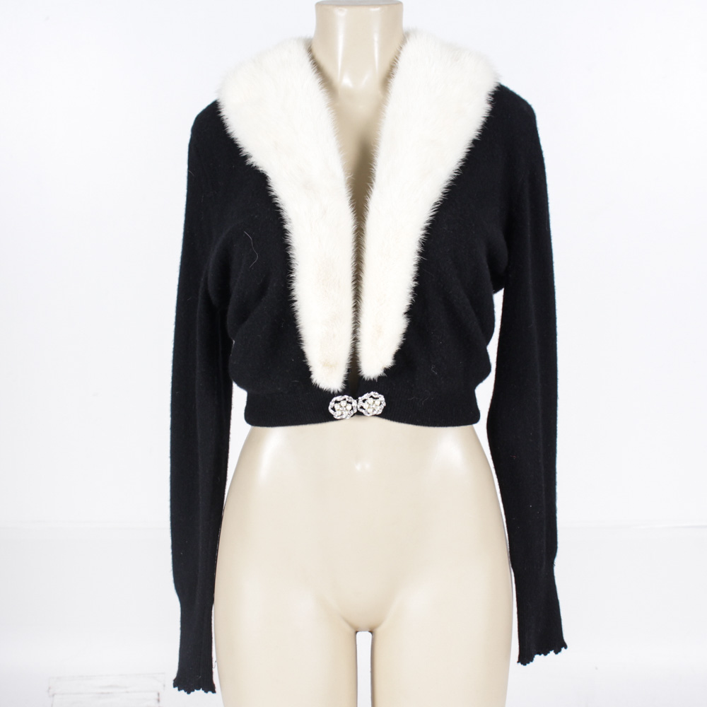 Mink Collared Sweater