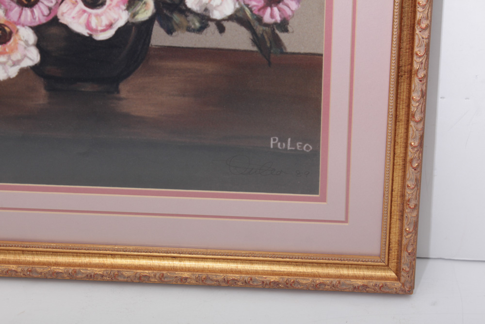 Framed Floral Artwork Collection