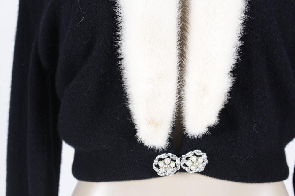 Mink Collared Sweater