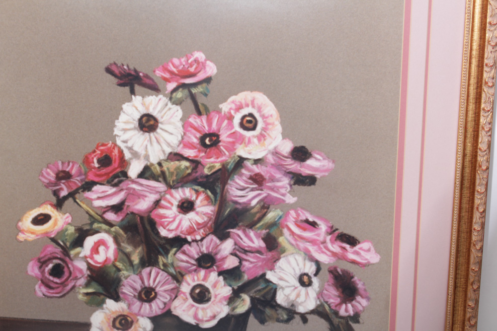 Framed Floral Artwork Collection