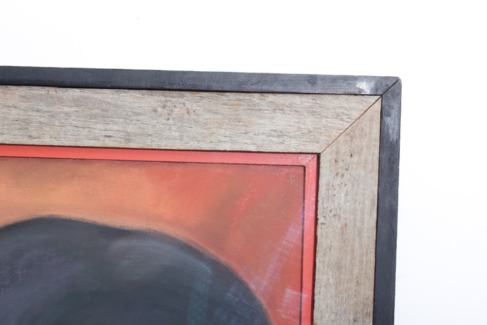 Vintage Oil Pastel Cat Drawing