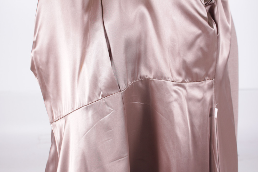 Madison's Vintage Fox Fur Collar Wool Coat