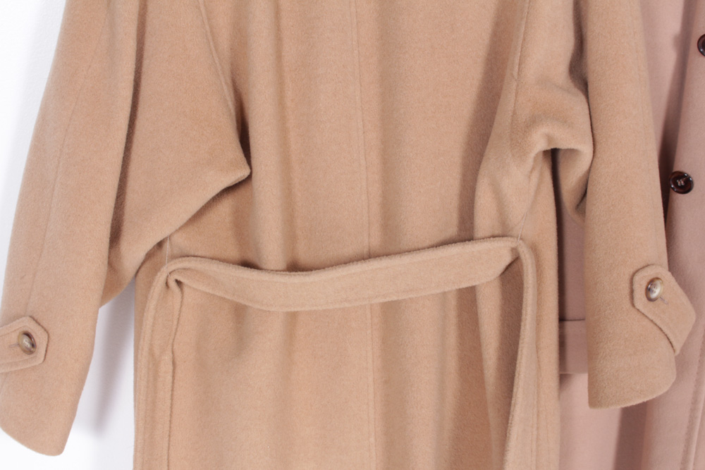 Vintage Men's Cashemere Coat and Women's Camel Hair Coat