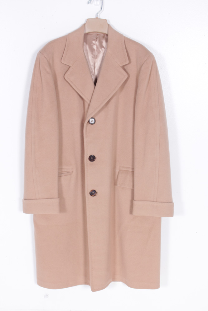 Vintage Men's Cashemere Coat and Women's Camel Hair Coat