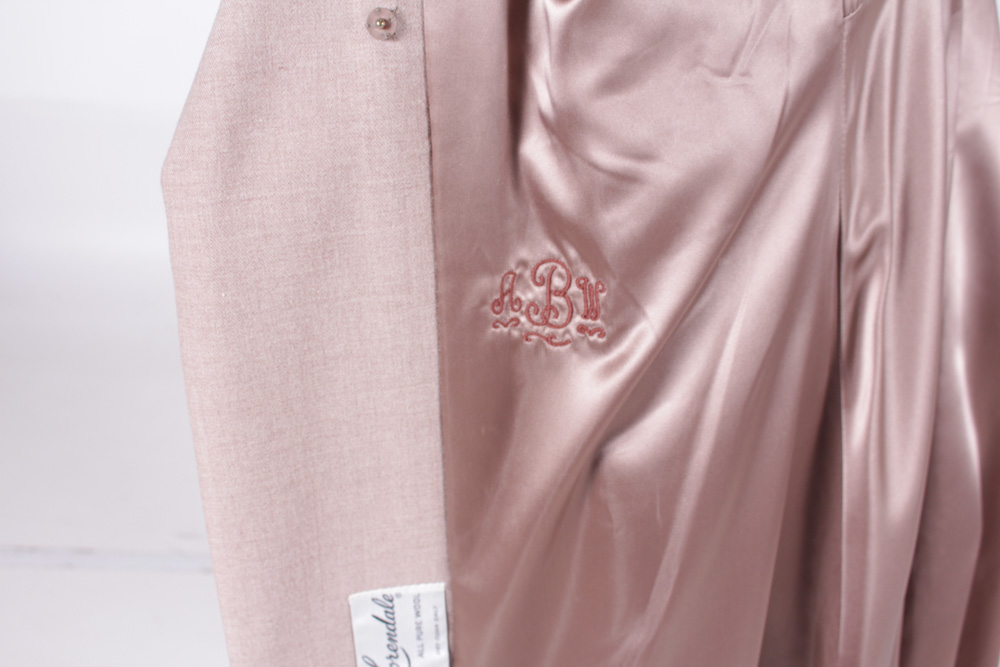 Madison's Vintage Fox Fur Collar Wool Coat