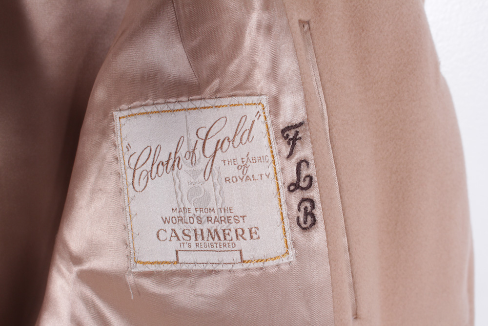 Vintage Men's Cashemere Coat and Women's Camel Hair Coat