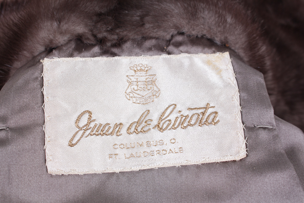 Mid Century Juan de Cirota Mink Jacket
