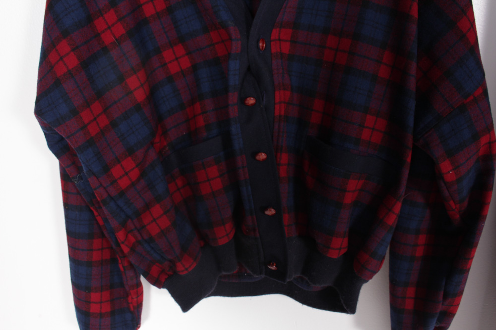 Pendleton Wool Blazer  and Cardigan with Vintage Ties