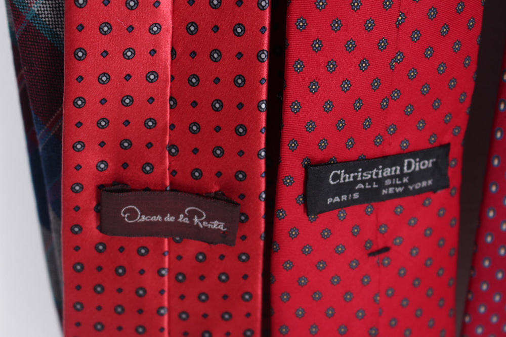 Pendleton Wool Blazer  and Cardigan with Vintage Ties