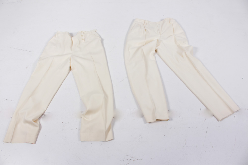 Women's Cream Wool Fashion Collection