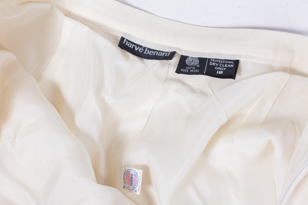 Women's Cream Wool Fashion Collection