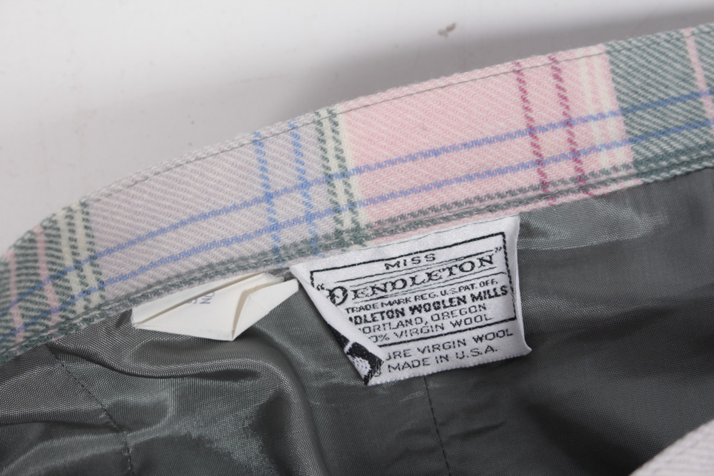 Vintage Pendleton Wool Skirt Collection