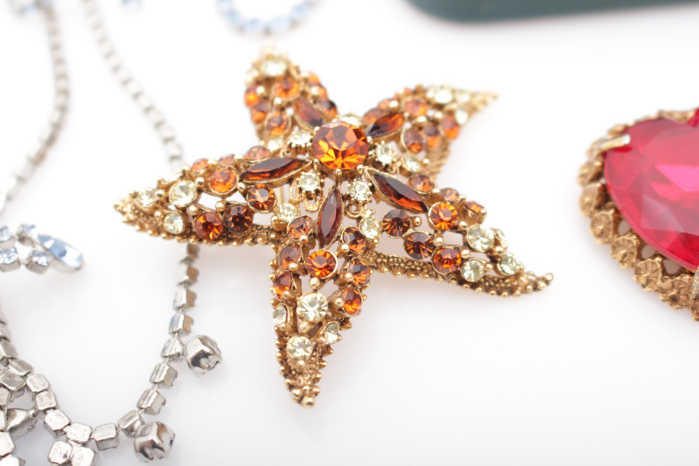 Fine Costume Jewelry in Farrington Case