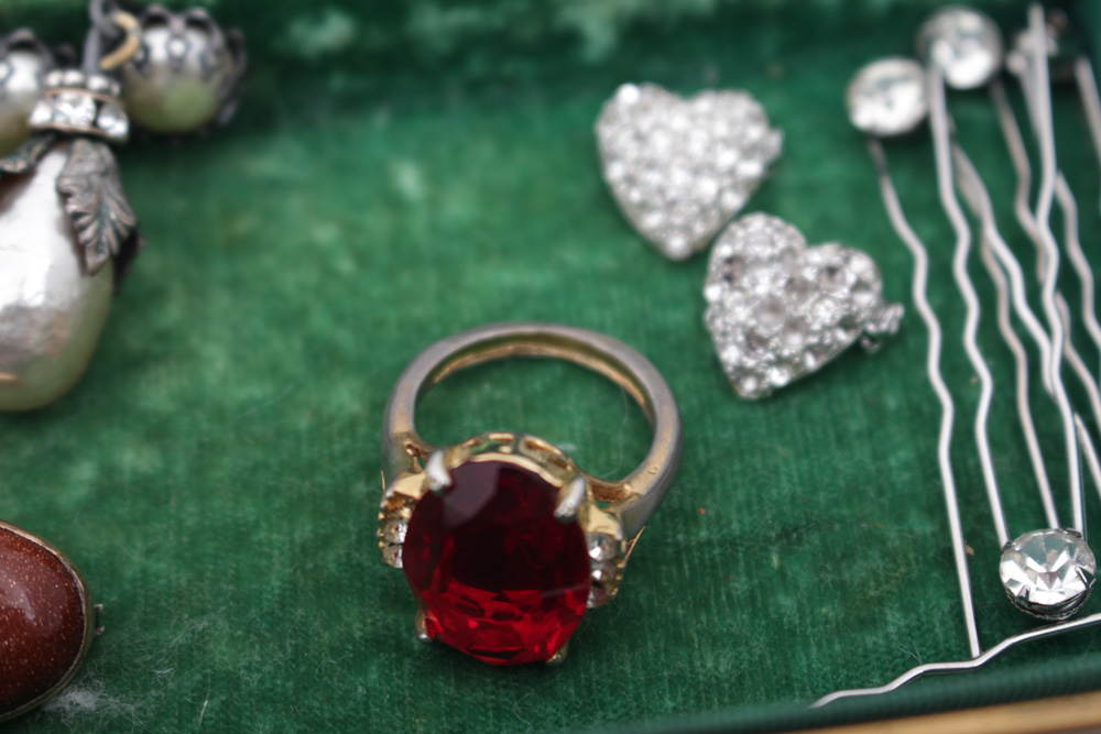 Fine Costume Jewelry in Farrington Case