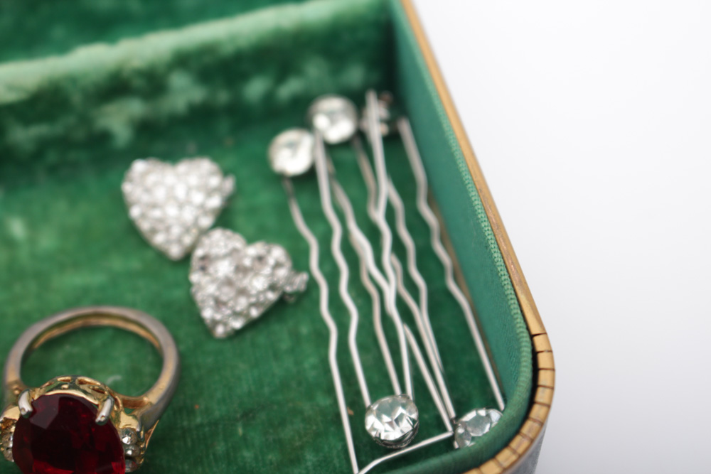 Fine Costume Jewelry in Farrington Case