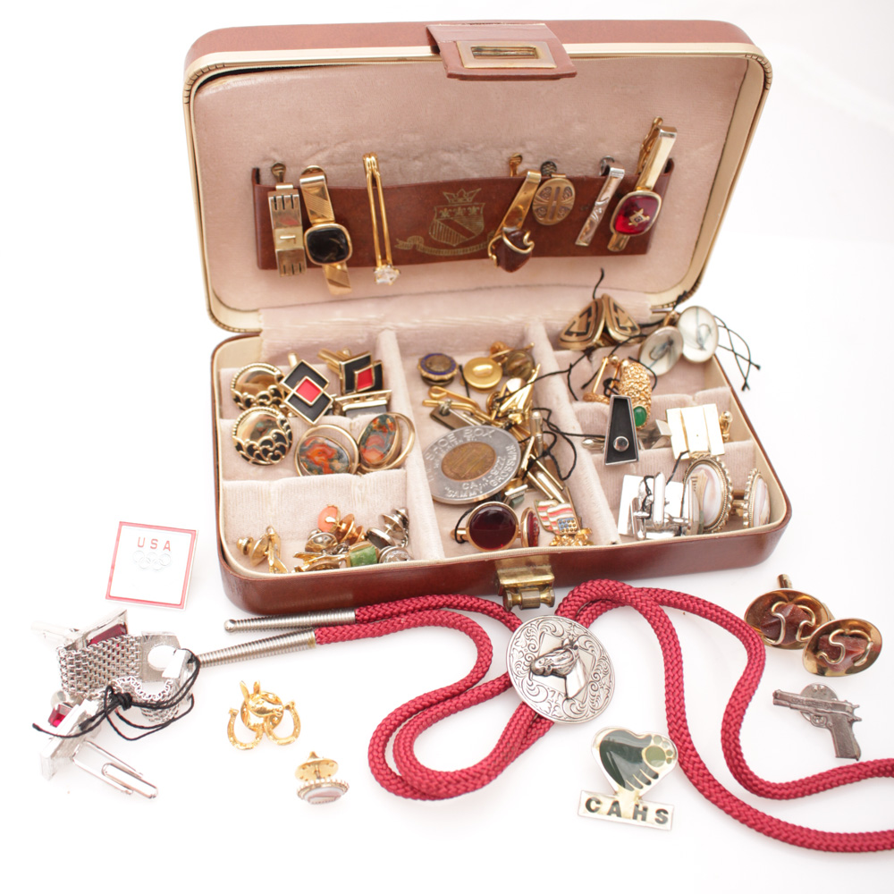 Pins, Clips, Cufflinks and More